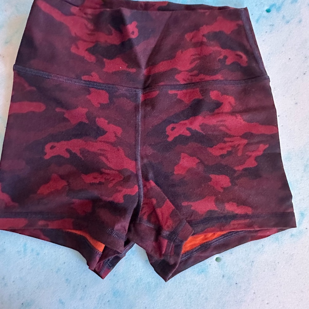 Fleo Red and Black Athletic Shorts bundle (x2)